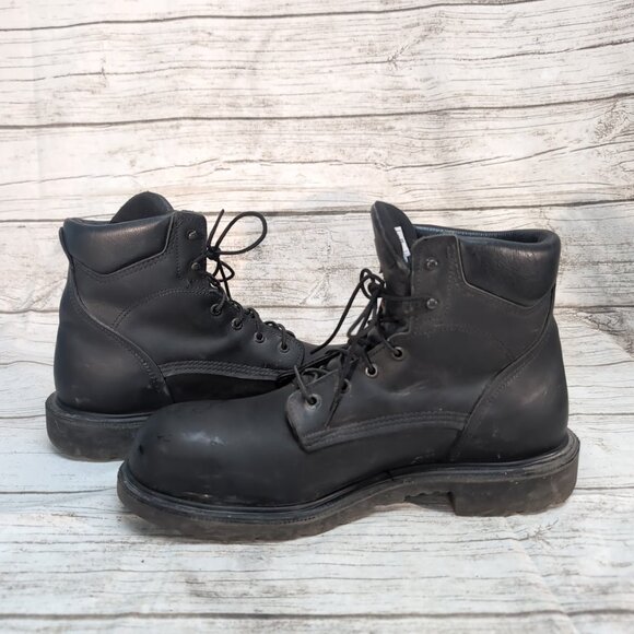 Men's 3507 Red Wing Supersole 2.0 6-inch CSA Safety Toe Boot Size 13 - Picture 4 of 9